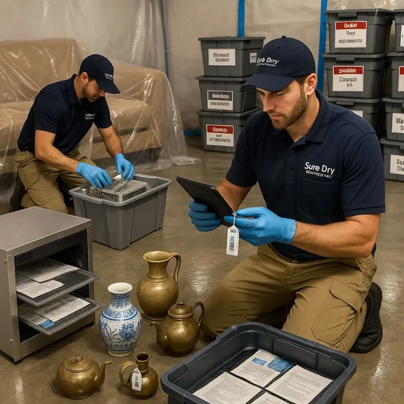 Content Protection and Restoration process in Captains Cove, VA